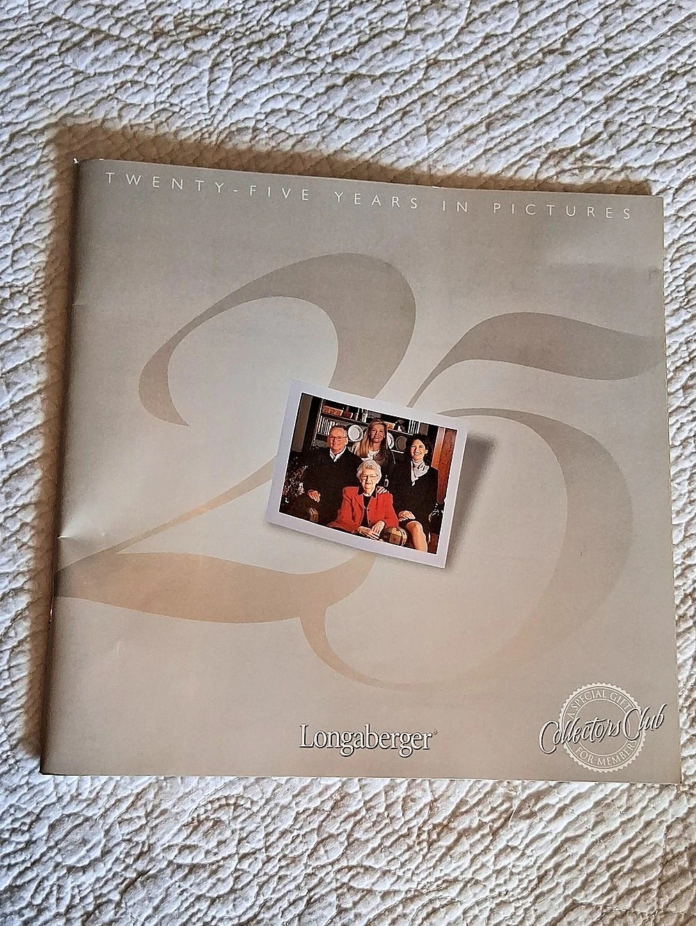 Longaberger Twenty-Five Years in Pictures 1973-1998 Photo Book